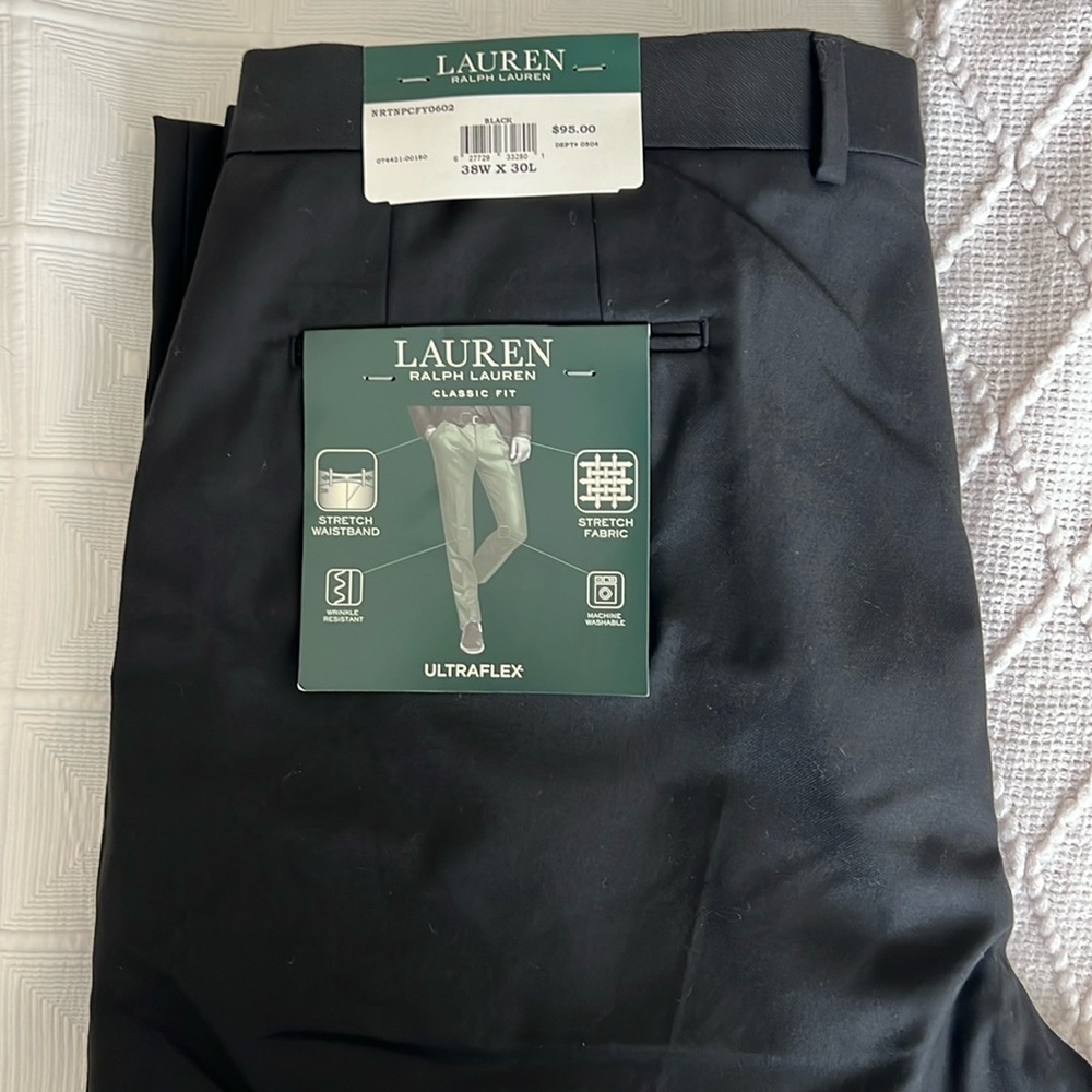NWT RALPH LAUREN ULTRA FLEX SLACKS